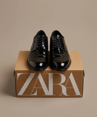 Zapatos de Hombre Zara Negros
