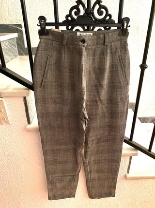 Pantalón de cuadros talla XS