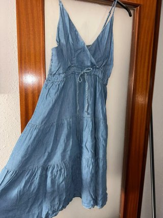 Vestido de Verano Azul