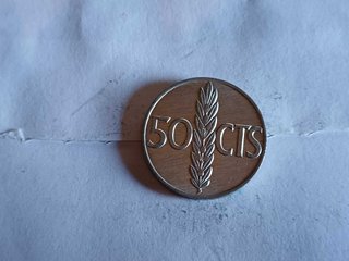0.50 pta de 1966 (moneda de la espiga)