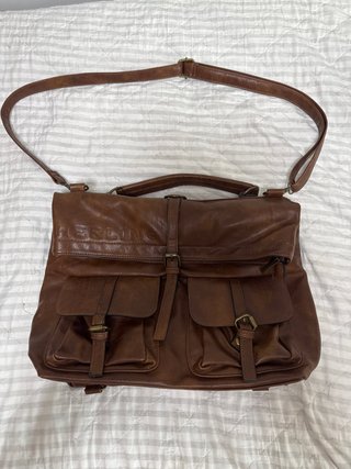 Bolso Mochila Convertible HERLING Marrón