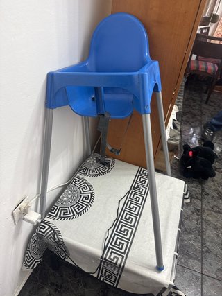 Trona para bebé azul