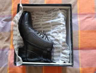 Botines Negros Casas