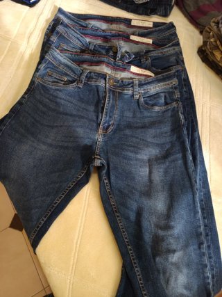 Lote 3 Vaqueros Livergy Slim Fit