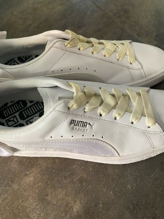 Zapatillas Puma Basket Blancas nuevas sin caja