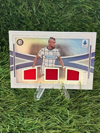 Arturo Vidal Triple Patch Match Worn. 265/500
