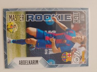 Cromo Panini Master Rookie Abdelkarim 2026/27