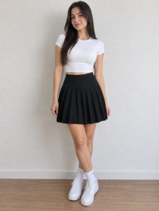 Falda Negra de Tablas