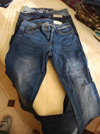 Lote 3 Vaqueros: 2 Straight Fit y 1 Slim Fit