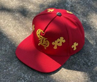 Gorra Chrome Hearts Roja