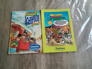 Album La vuelta al mundo de Willy Fog Y cómic