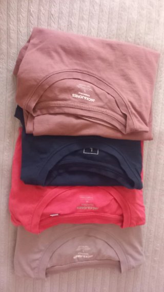 Lote 4 Camisetas Jack & Jones Talla L