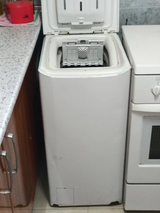Lavadora Hoover de Carga Superior Blanca