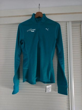 Sudadera Puma Deportiva Azul Turquesa