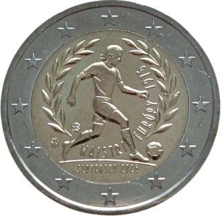 Moneda 2€ Eslovaquia 2026 Eurocopa 1976