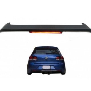 Aleron Spoiler Volkswagen Golf VI tipo R20 con luz