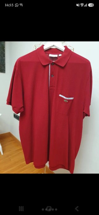 Polo Lacoste Rojo