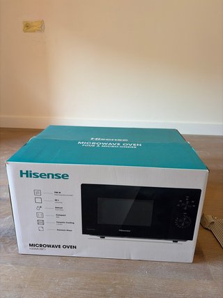 Microondas Hisense H20MOBP1 Negro