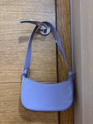 Bolso pequeño Zara, lila mujer