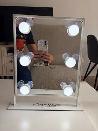 Espejo con luces Disney Mickey Mouse