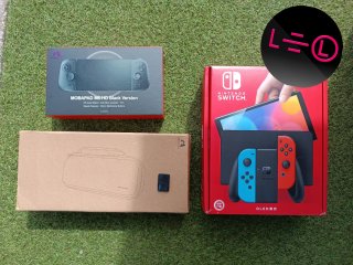 Nintendo Switch OLED + Mandos Mobapad + Mig