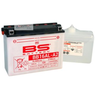 BATERIA BS BB16AL-A2 Y16AL-A2 DUCATI YAMAHA BS