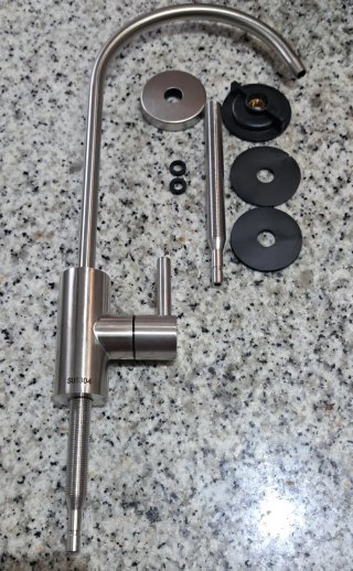 Grifo de Ósmosis de Acero Inoxidable