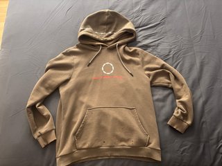 Sudadera Bershka Marrón con Capucha