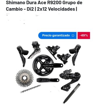 Grupo Shimano Dura-Ace 9200 12v