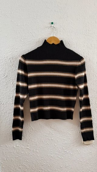 Jersey de rayas manga larga