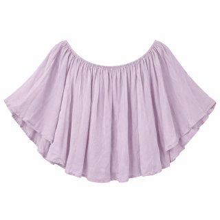 Blusa Boho Lila con Mangas Amplias