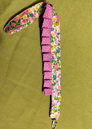 Lanyard Landyar con Estampado Floral