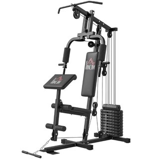 Stazione Fitness Multifunción Power Tower con Pesa