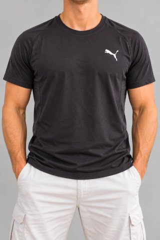 Camiseta Negra Puma