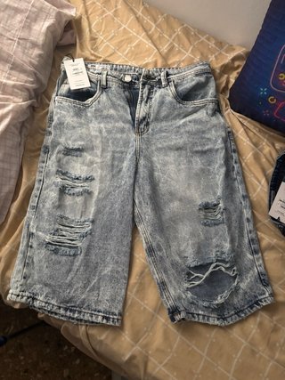 2 Pantalones Cortos Vaqueros