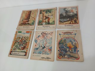 Lotto 6 Quaderni Scolastici Vintage
