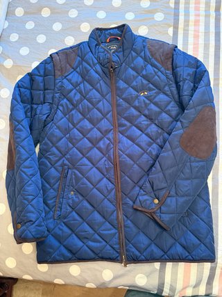 Cazadora Acolchada Azul Knockout