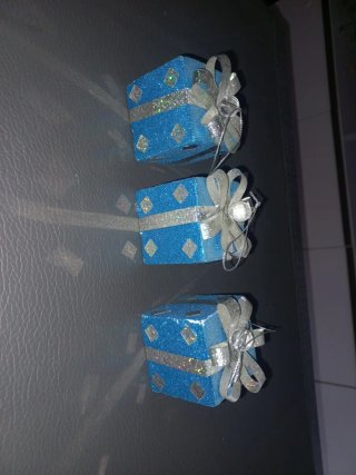 Set de 3 Adornos Navideños Regalos