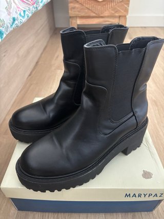 Botines Negros Marypaz Talla 38