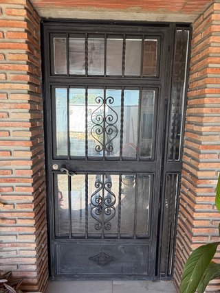 Puerta de Entrada de Hierro Forjado