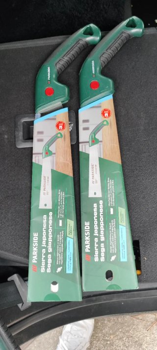 Pack 2 Sierras Japonesas Parkside
