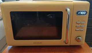 Microondas Cecotec Vintage Amarillo