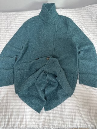 Abrigo JB Fashion Teal