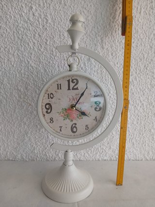 Orologio da Tavolo Shabby Chic 40cm
