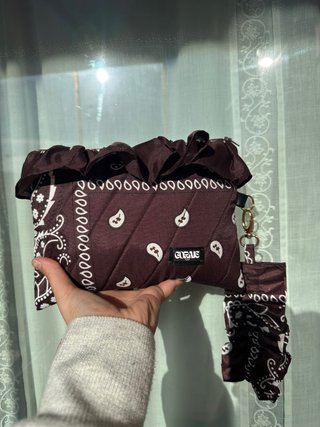 Bolso coraje con Scrunchie a Juego
