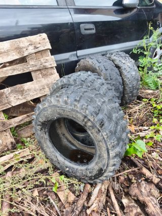 4 Ruedas para Quad Maxxis
