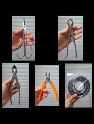 Set de Herramientas para Bonsai y alambre