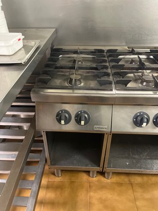 Cocina Industrial Alpeninox 2 Fuegos a Gas