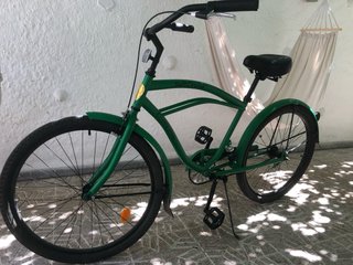 Bicicleta Cruiser Verde