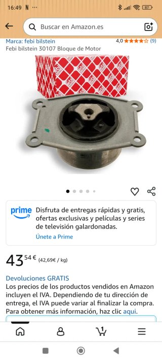 Taco Motor Febi Bilstein 30107